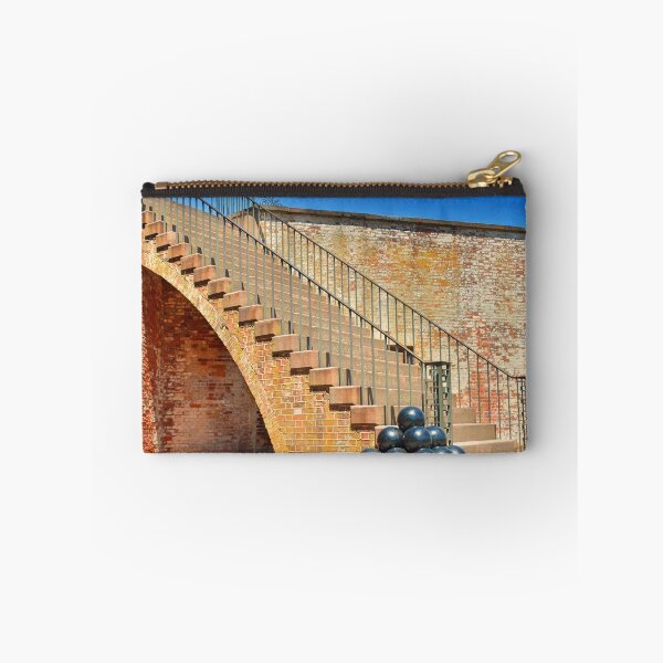 Item preview, Cannon Balls And The Stairs At Fort Macon North Carolina designed and sold by LisaWootenPhoto.