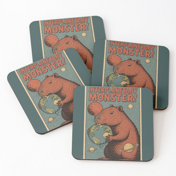 Item preview, Capybara Devours the World designed and sold by Capybarastore_77.