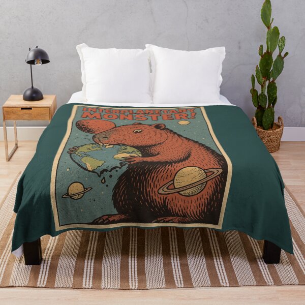 Item preview, Capybara Devours the World designed and sold by Capybarastore_77.