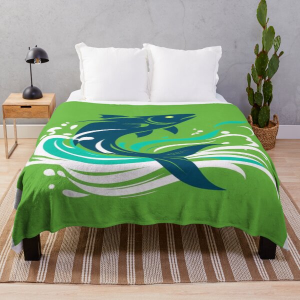 Item preview, Beautiful green fish designed and sold by saly55887.