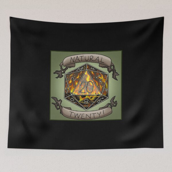 Item preview, Natural twenty: Fire designed and sold by RedFire-Art.