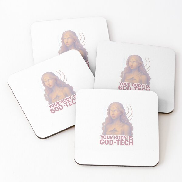 Item preview, Your Body is God-Tech — Divine Technology Art designed and sold by Little Truths.