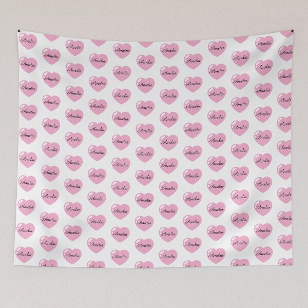 Item preview, Amelia Polish Name with pink Heart  designed and sold by Monika Howarth.