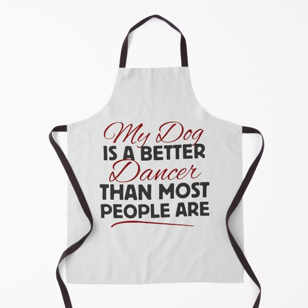 Item preview, Dog Dancing Better Dance Partner Phrase Black Red designed and sold by TackyTime.