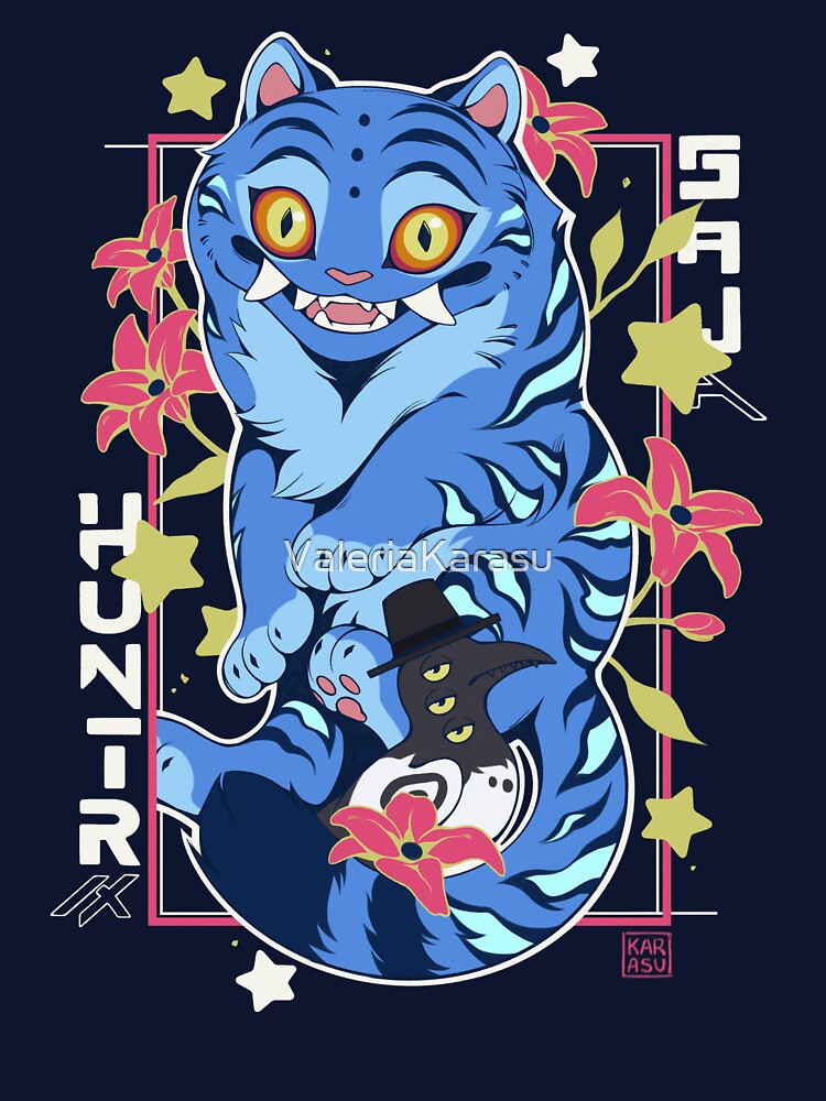 Imagen 7 de 7, Camiseta clásica con la obra Cazadores de demonios del KPop, diseñada y vendida por ValeriaKarasu.