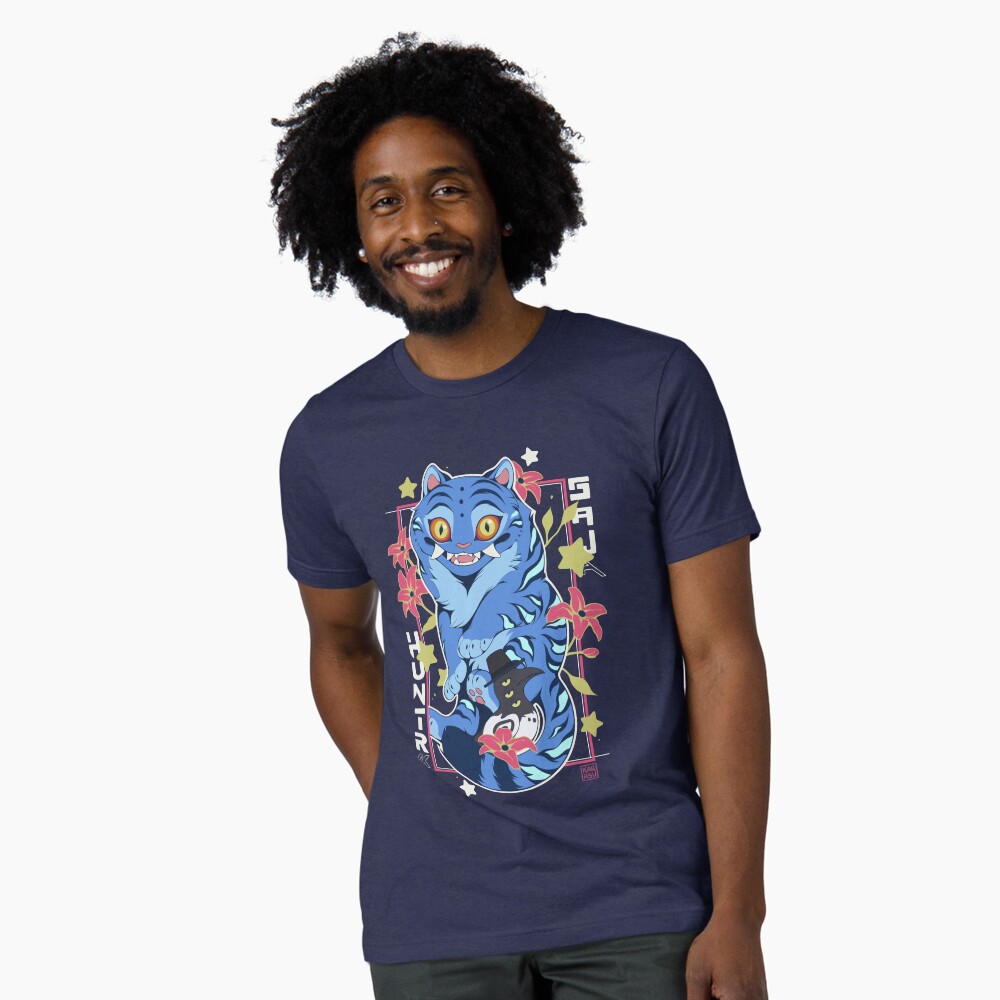 Vista previa del artículo con la obra «Camiseta de tejido mixto», diseñado y vendido por ValeriaKarasu.