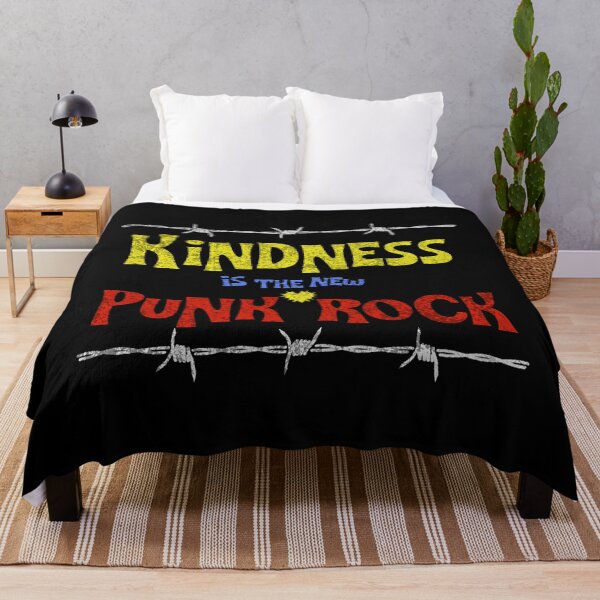 Item preview, Kindness Is The New Punk Rock designed and sold by Charcoalart.