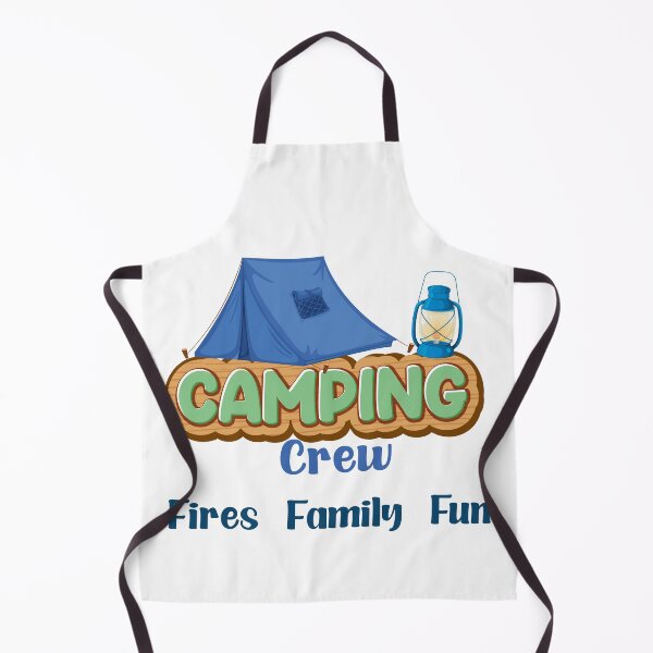 Item preview, “Camping Crew – Fires, Family, Fun”. designed and sold by Soukito.