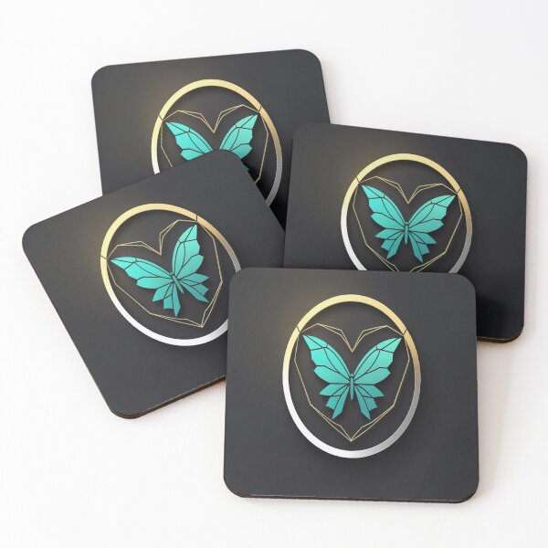 Item preview, Green butterfly with a golden frame designed and sold by saly55887.