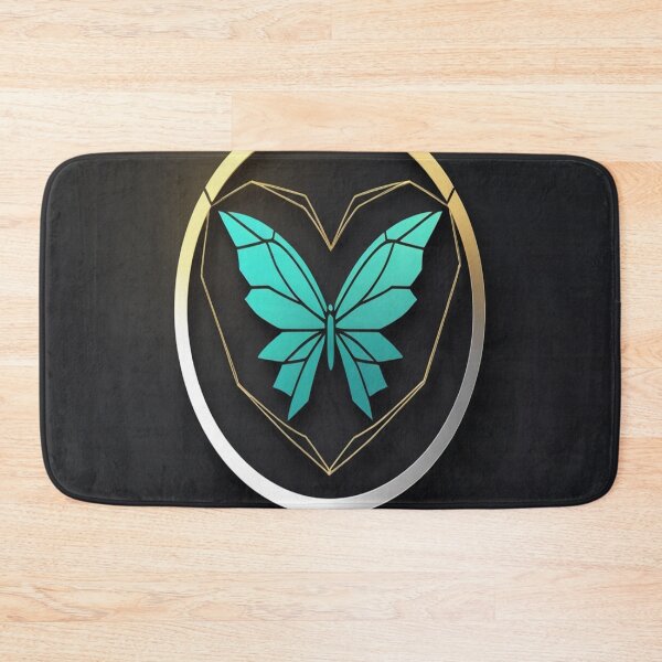 Item preview, Green butterfly with a golden frame designed and sold by saly55887.