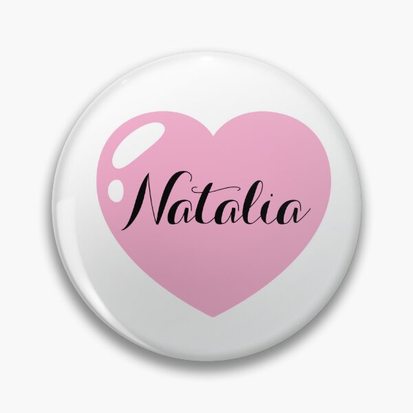 Item preview, Natalia Polish Name with pink Heart  designed and sold by Monika Howarth.