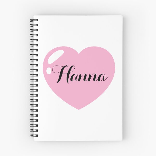 Item preview, Hanna Polish Name with pink Heart  designed and sold by Monika Howarth.