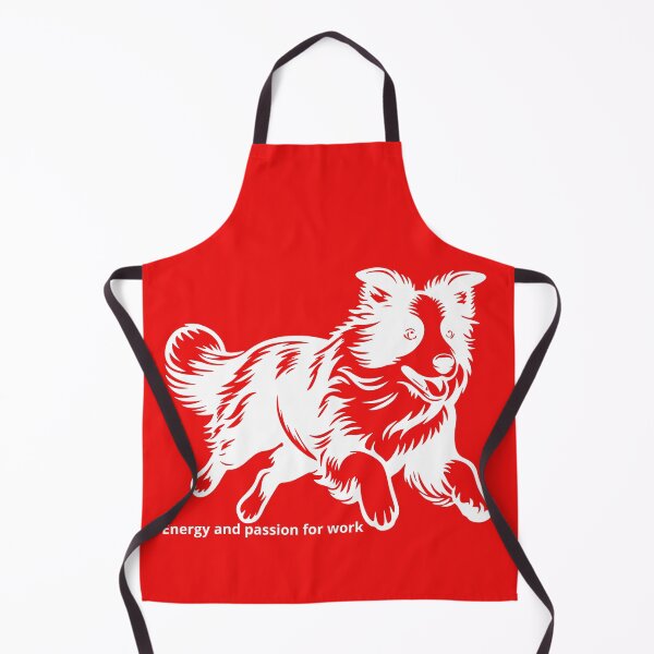 Item preview, Border Collie – Energy, Intelligence & Heart designed and sold by dotitoko.