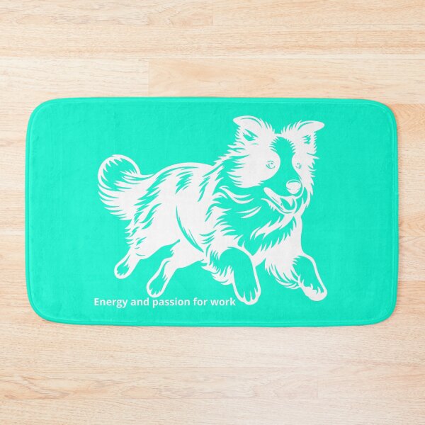 Item preview, Border Collie – Energy, Intelligence & Heart designed and sold by dotitoko.