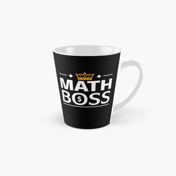Item preview, Math Boss | Rule the Numbers with Style designed and sold by Functionally Funny.