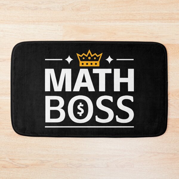 Item preview, Math Boss | Rule the Numbers with Style designed and sold by the science zoo.