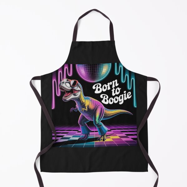 Item preview, "Disco Dino: The T-Rex That Was Born to Boogie | Retro Dance Meme Gold" designed and sold by kalvey64.