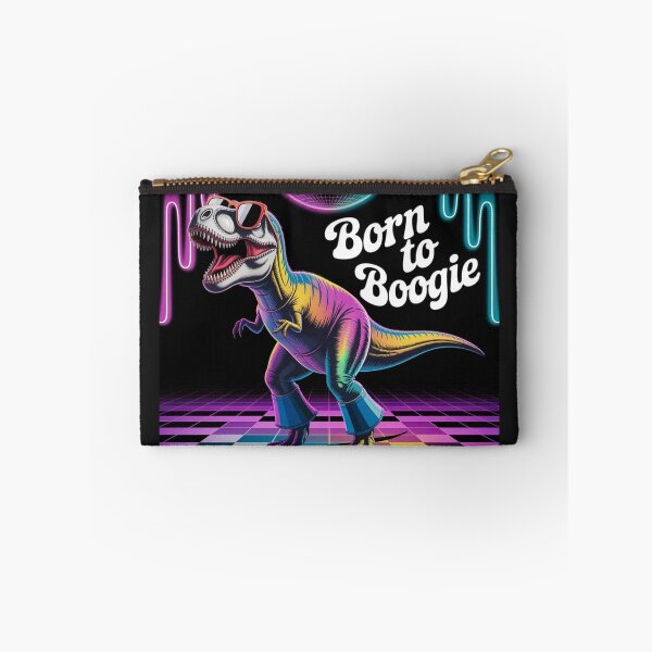 Item preview,  "Disco Dino: The T-Rex That Was Born to Boogie | Retro Dance Meme Gold" designed and sold by kalvey64.