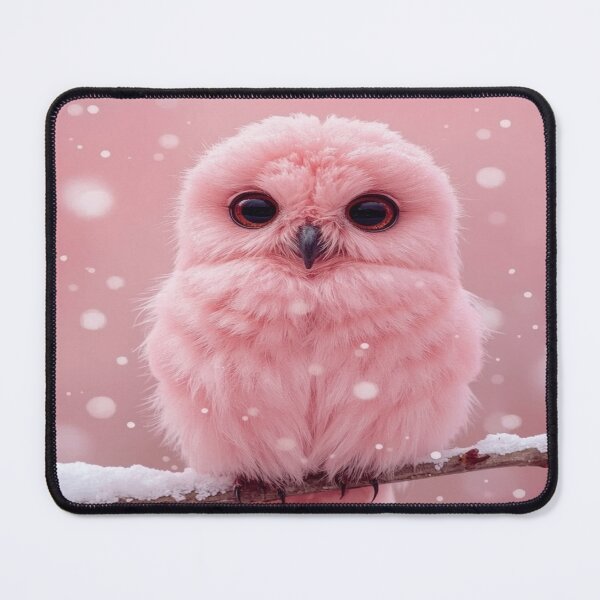Item preview, Pink owl designed and sold by saly55887.