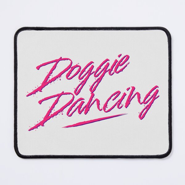 Item preview, Doggie Dancing 90s Style Dog Dance Hot Pink  designed and sold by TackyTime.