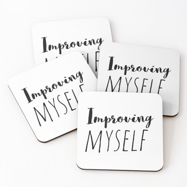 Item preview, Improving Myself – Affirmation – Self-Growth Motivational Design designed and sold by Camila  Ardila.