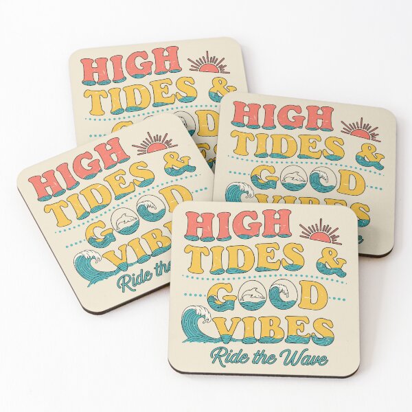 Item preview, High Tides & Good Vibes designed and sold by Amir Faysal.