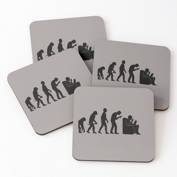 Item preview, Backward Evolution – From Ape to Screen Slave designed and sold by ChernivtsiSkoda.