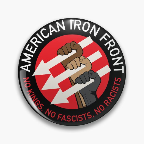 Item preview, American Iron Front Sticker designed and sold by Artcop's T-Shirt Emporium.