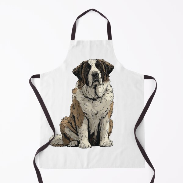 Item preview, St Bernard Dog Illustration Saint Bernard designed and sold by whyitsme.