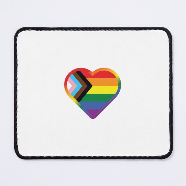 Item preview, Progress Pride Heart - LGBT/GAY - Love - Daniel Quasar designed and sold by drabdesigns.