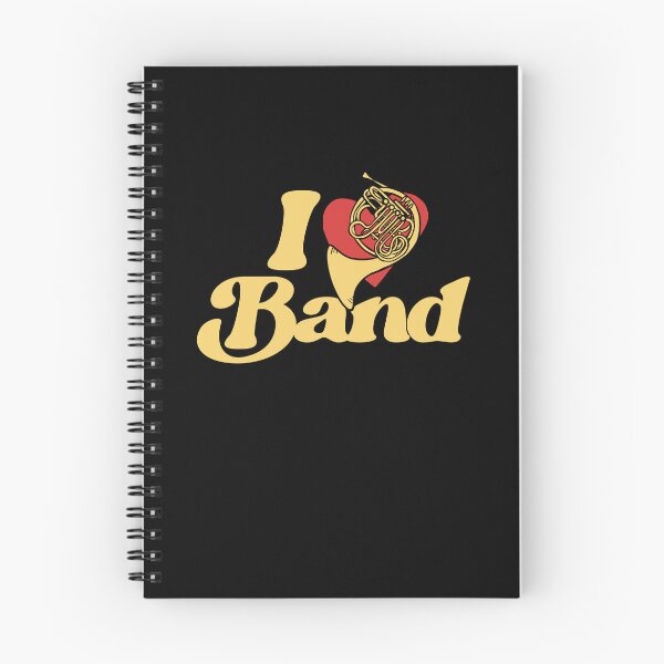 Item preview, I Love Band French Horn Music Pride designed and sold by FrictionMaxxing.