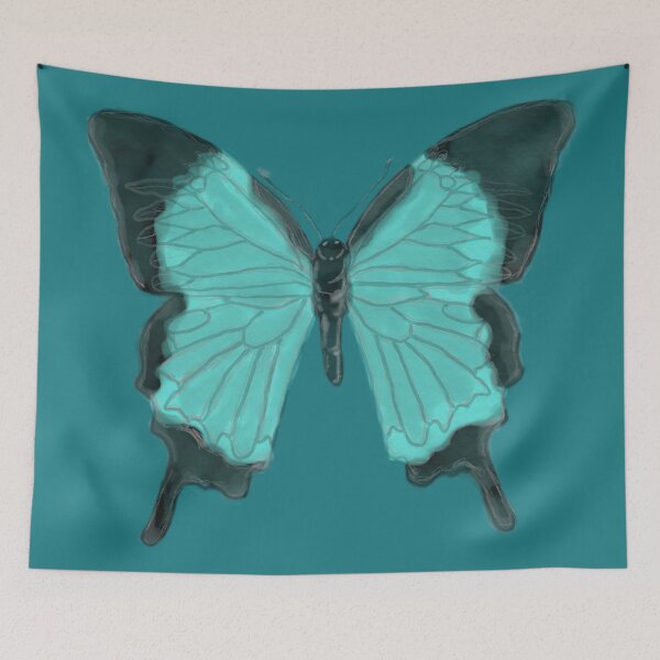 Item preview, Aqua Butterfly Effect designed and sold by Annette Chabidon Studio.