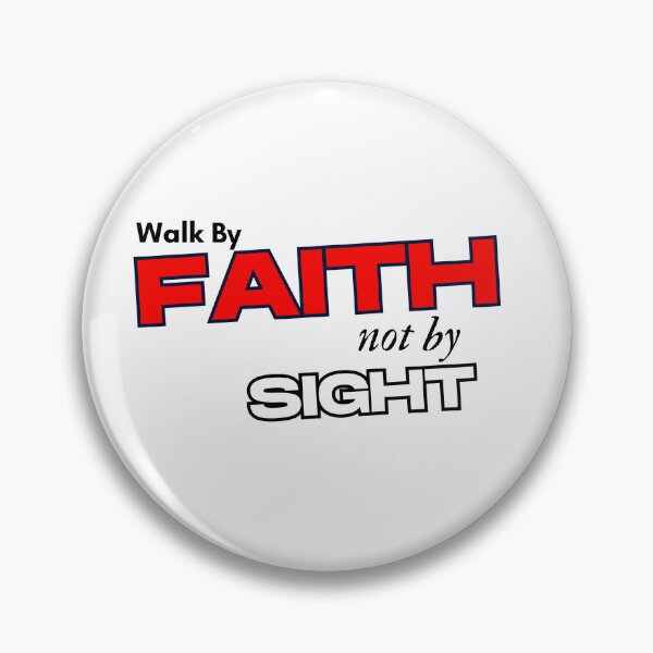 Item preview, Walk by faith not by sight t shirt designed and sold by RehobothStore.