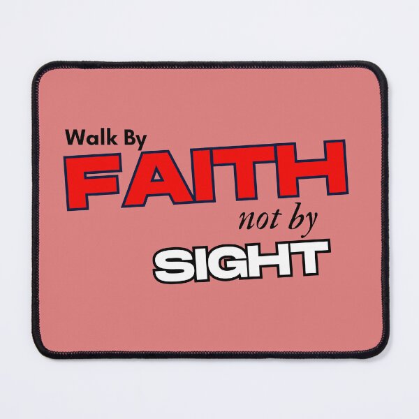 Item preview, Walk by faith not by sight t shirt designed and sold by RehobothStore.