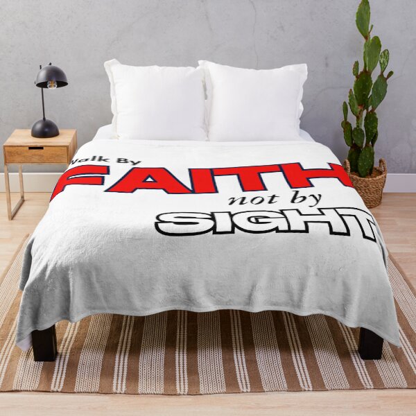 Item preview, Walk by faith not by sight t shirt designed and sold by RehobothStore.