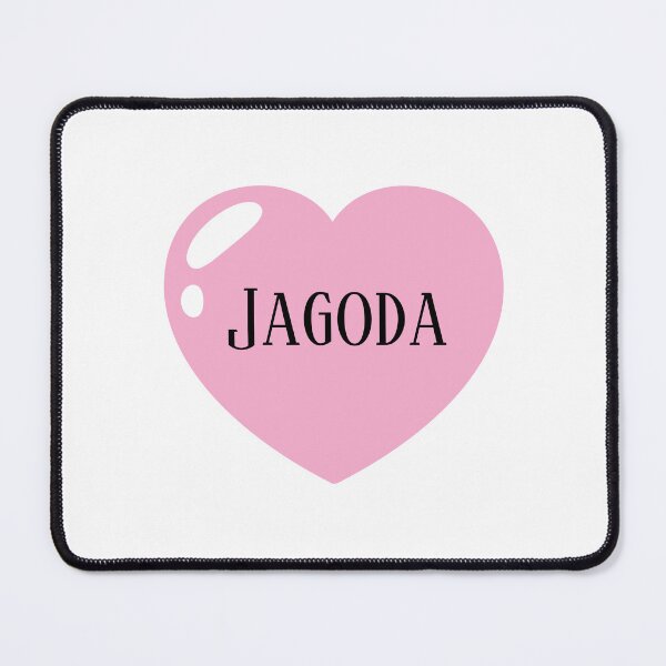 Item preview, Jagoda Polish Name with pink Heart designed and sold by Monika Howarth.