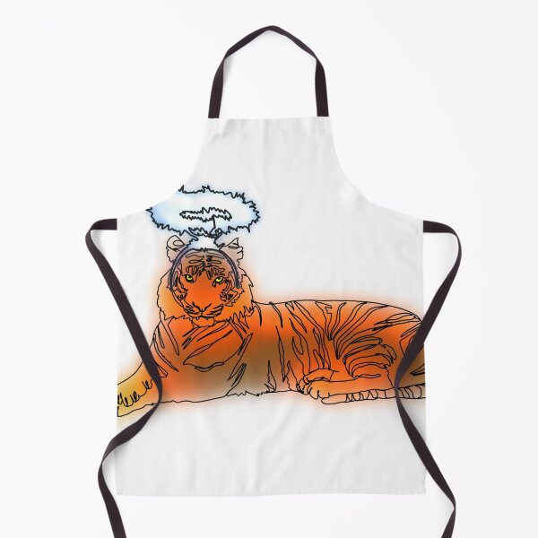 Item preview, Maple the Tiger the Faded with Halo - animalzinhats designed and sold by Ashley’sAnimalz.