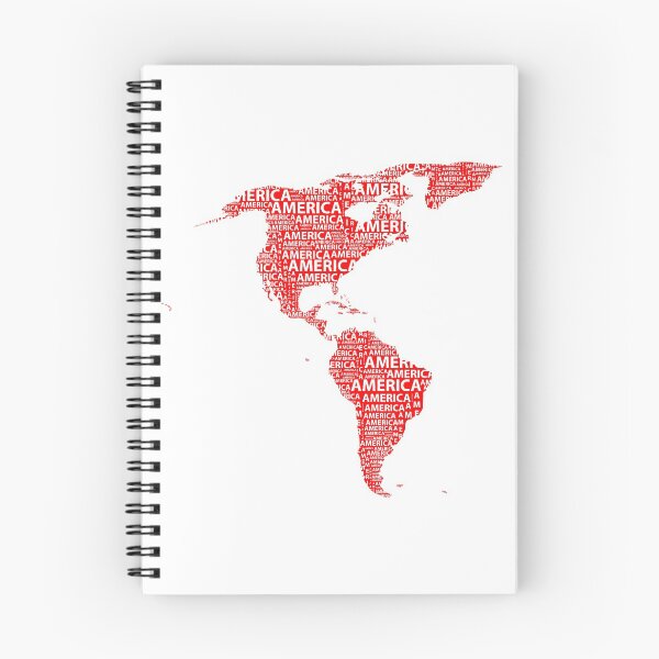 Item preview, Map of continent America - illustration designed and sold by Danler.