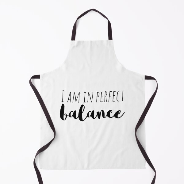 Item preview, I Am in Perfect Balance – Affirmation – Peaceful Wellness Typography designed and sold by Camila Ardila.