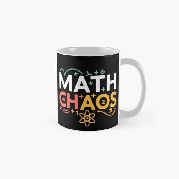 Item preview, Math Chaos – Colorful Funny Math Design designed and sold by Functionally Funny.