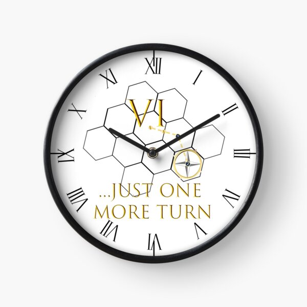 Just One More Turn (new) Clock