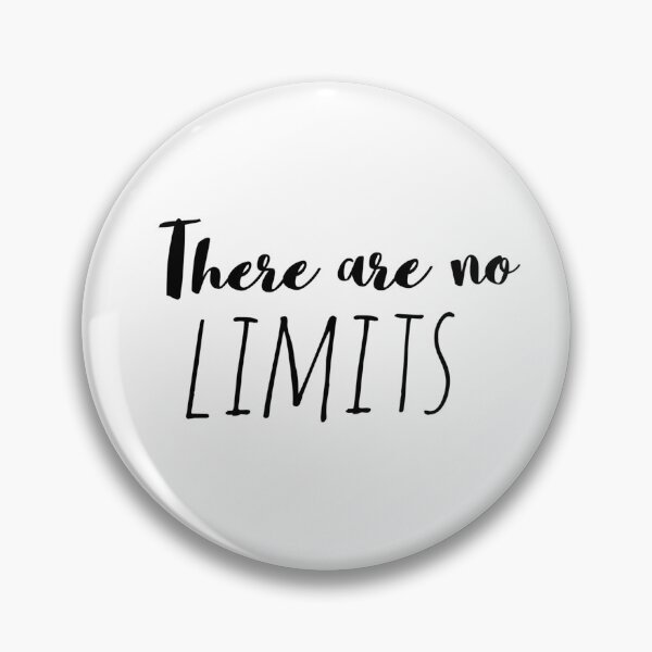Item preview, There Are No Limits – Affirmation – Limitless Potential Typography designed and sold by Camila  Ardila.