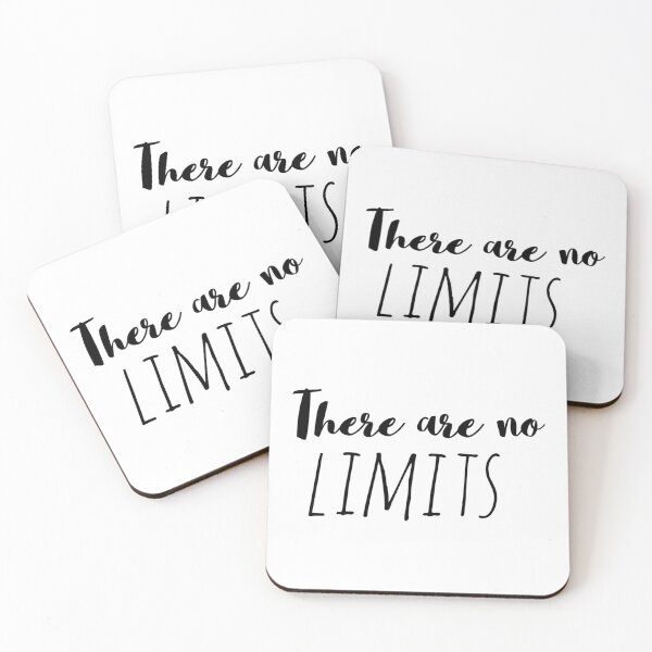 Item preview, There Are No Limits – Affirmation – Limitless Potential Typography designed and sold by Camila  Ardila.