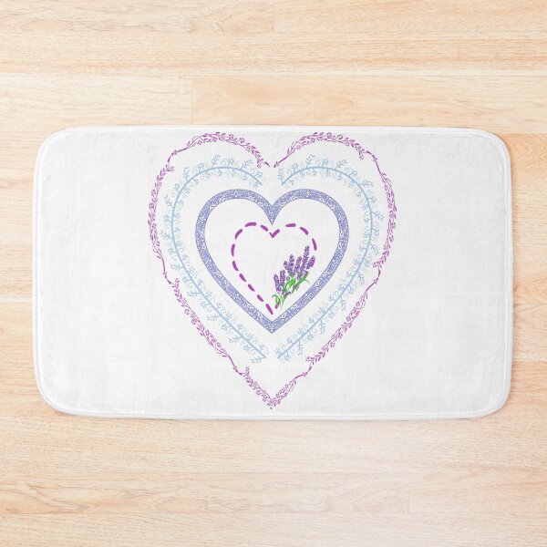 Item preview, Lavender and hearts designed and sold by karenadams.
