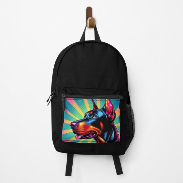 Item preview, Colorful cute doberman dog designed and sold by Dogandesighn.