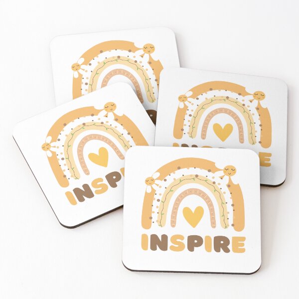 Item preview, Inspire Rainbow Teacher Design designed and sold by CreateEducate.