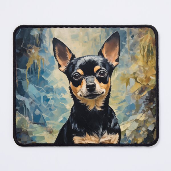 Item preview, Chihuahua Portrait in Floral Setting designed and sold by PetsArt.