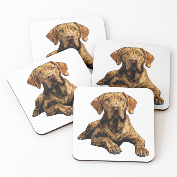 Artikelvorschau, Vizsla-Hundeillustration entworfen und verkauft von whyitsme.