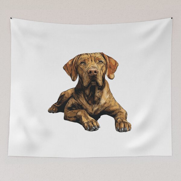 Aperçu de l'œuvre Illustration de chien Vizsla créée et vendue par whyitsme.