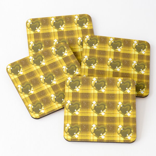Item preview, Heart of Gold Caring Bear Inspired Plaid designed and sold by joysqueezed-out.